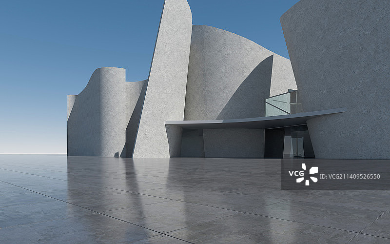 3D渲染建筑图片素材