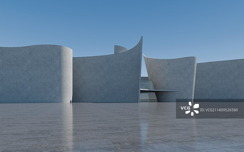 3D渲染建筑图片素材