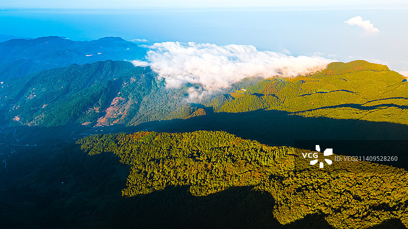 华蓥山宝鼎秋色图片素材