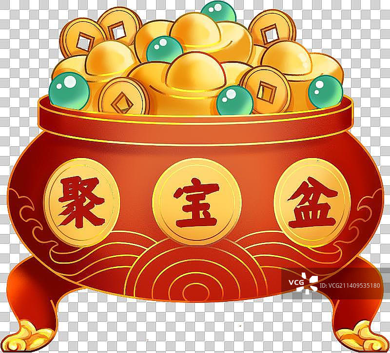 聚宝盆图片素材