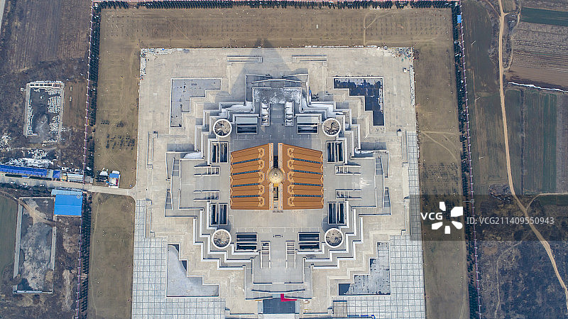 陕西法门寺风光图片素材