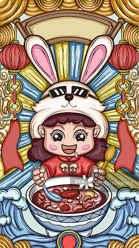 腊八节图片素材