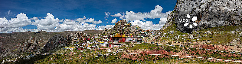 天空之城孜珠寺图片素材