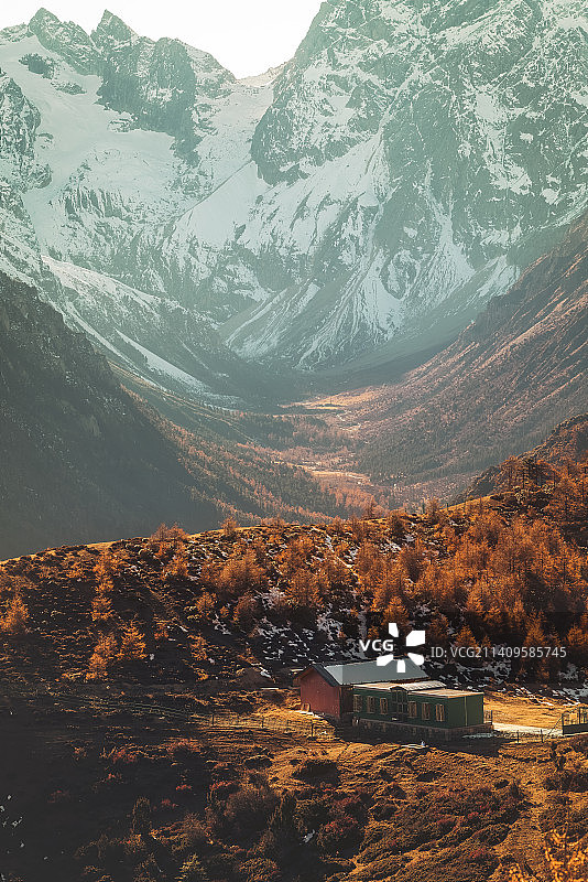 香格里拉白马雪山图片素材