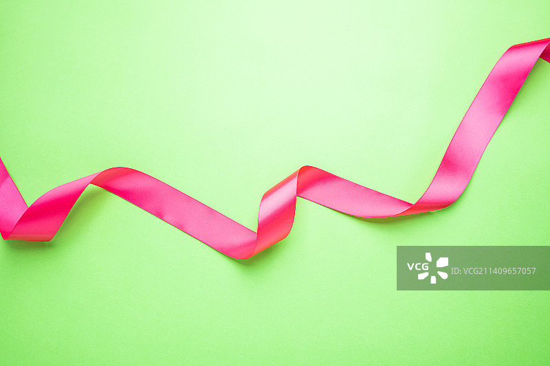 粉红丝带绿色海报背景素材图片素材