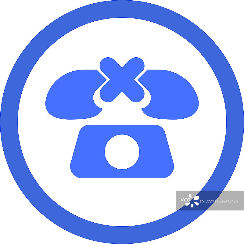 白色背景上的未接来电图片素材