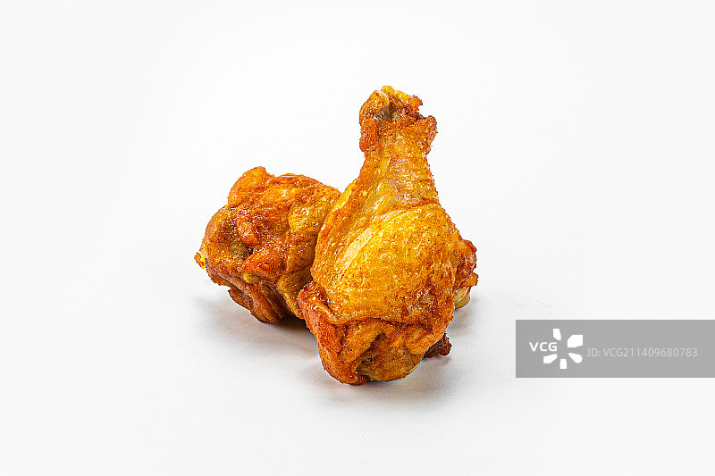 炸鸡 炸物 烤翅 小吃 奥尔良 美味 白底图图片素材