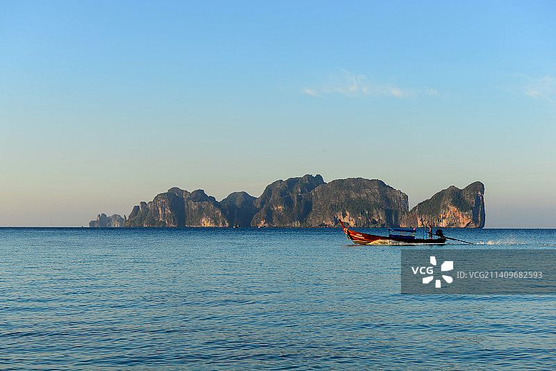 泰国皮皮岛风景图片素材