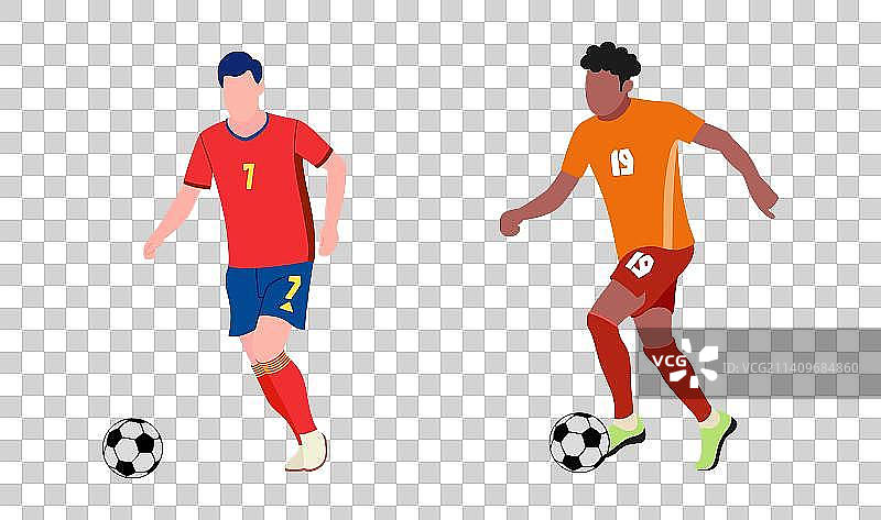 世界杯足球运动员免抠元素图片素材