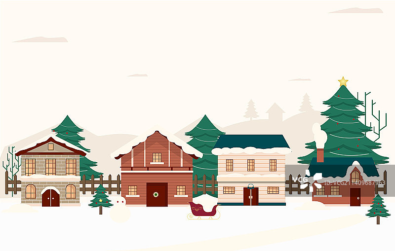 圣诞气息图片素材