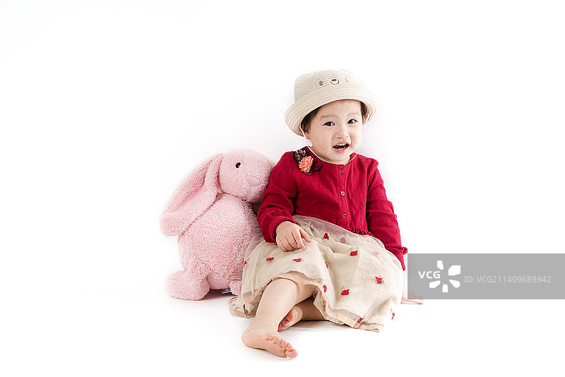 可爱的小女孩图片素材