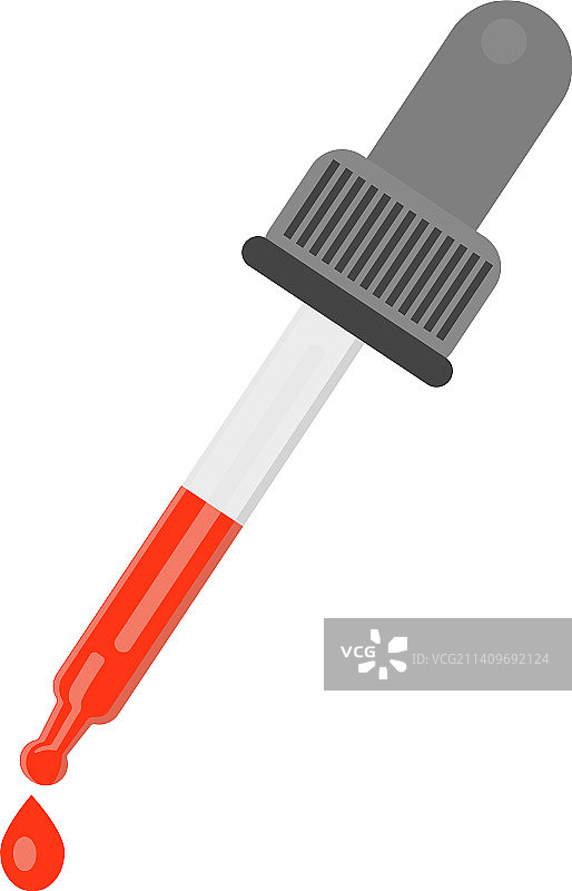 白色背景滴管图片素材