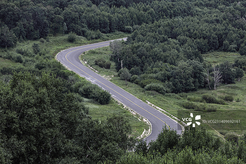 赤峰黄岗梁森林公园达达线图片素材