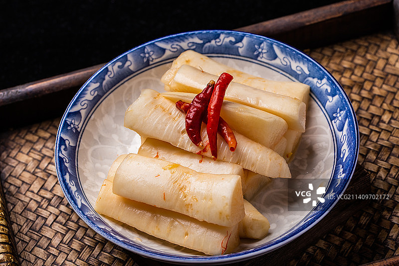 腌制的酸萝卜图片素材