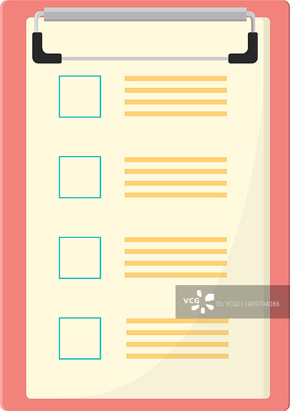 白色背景上的粉色写字板图片素材
