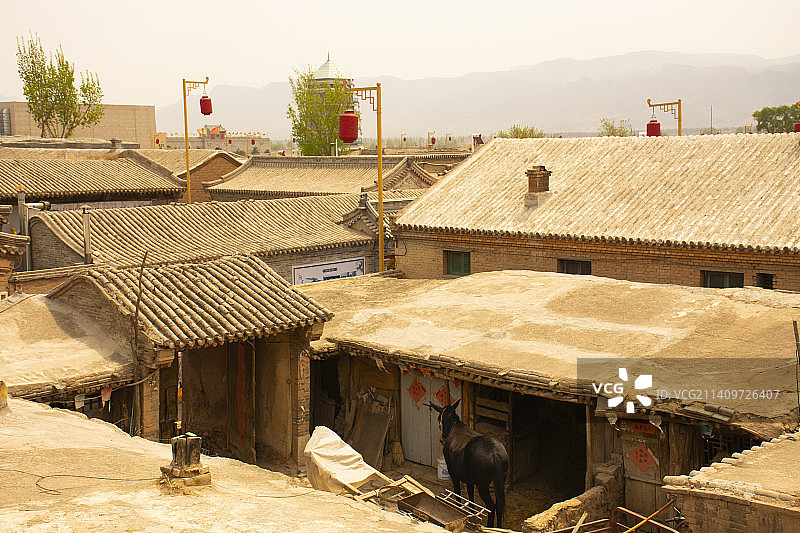 农村院子里图片素材