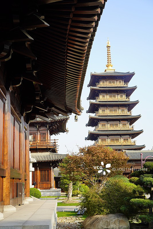 上海宝山寺图片素材