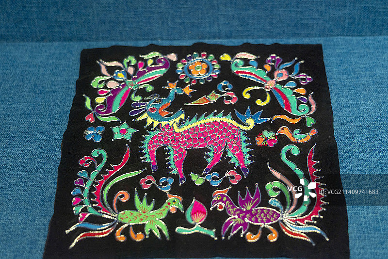 广西民族博物馆展示的广西民族文化图片素材