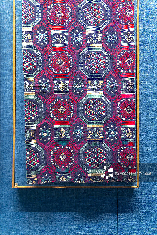 广西民族博物馆展示的广西民族文化图片素材