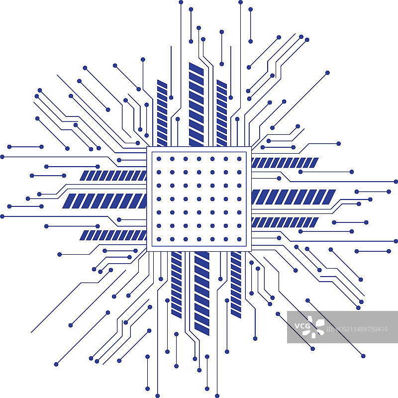 电子处理器芯片图片素材
