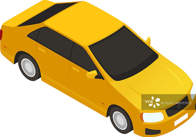 汽车2.5D图标图片素材