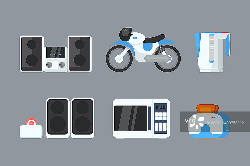 家用电器及立体声音响图片素材