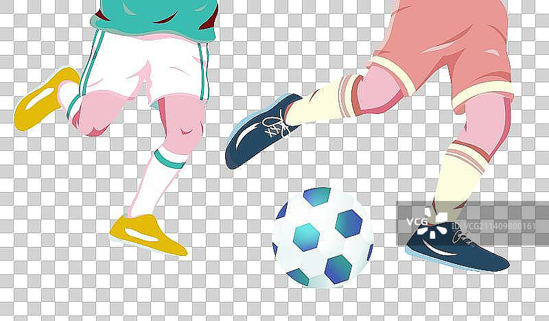 踢球元素图片素材