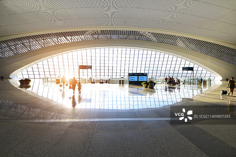 重庆西站候车大厅图片素材