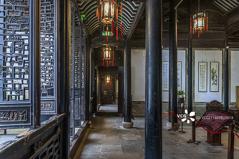 浙江湖州南浔古镇南浔张静江故居风景图片素材