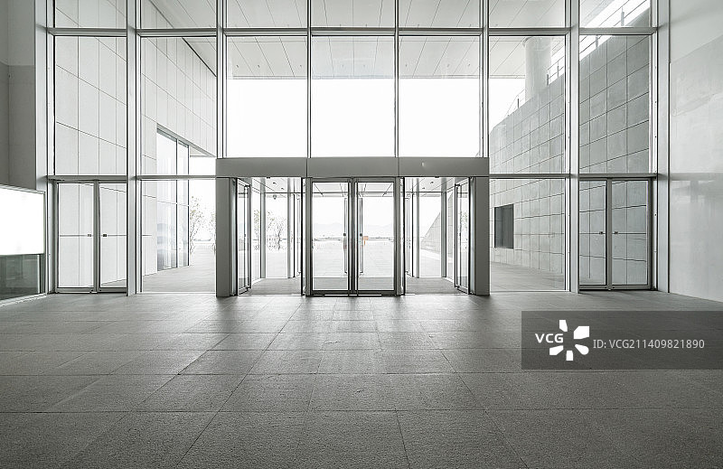 写字楼入口大厅图片素材