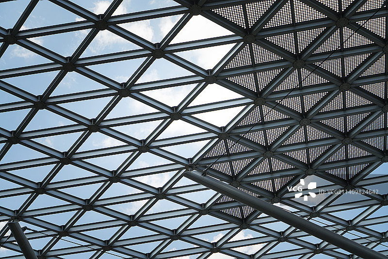 展览馆金属房顶图片素材
