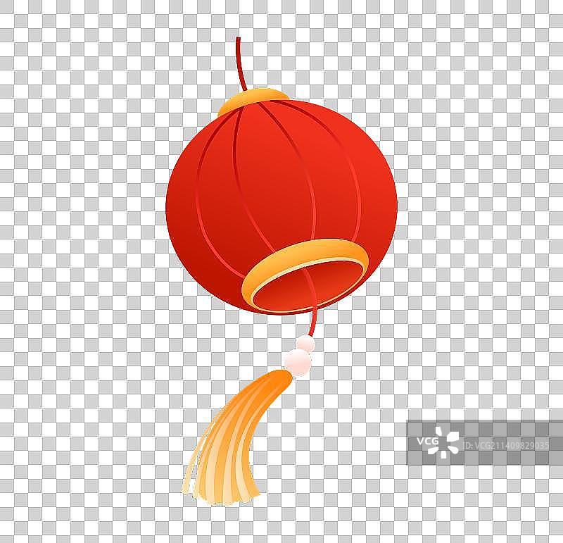 2023年兔年灯笼花灯元宵节插画元素图片素材