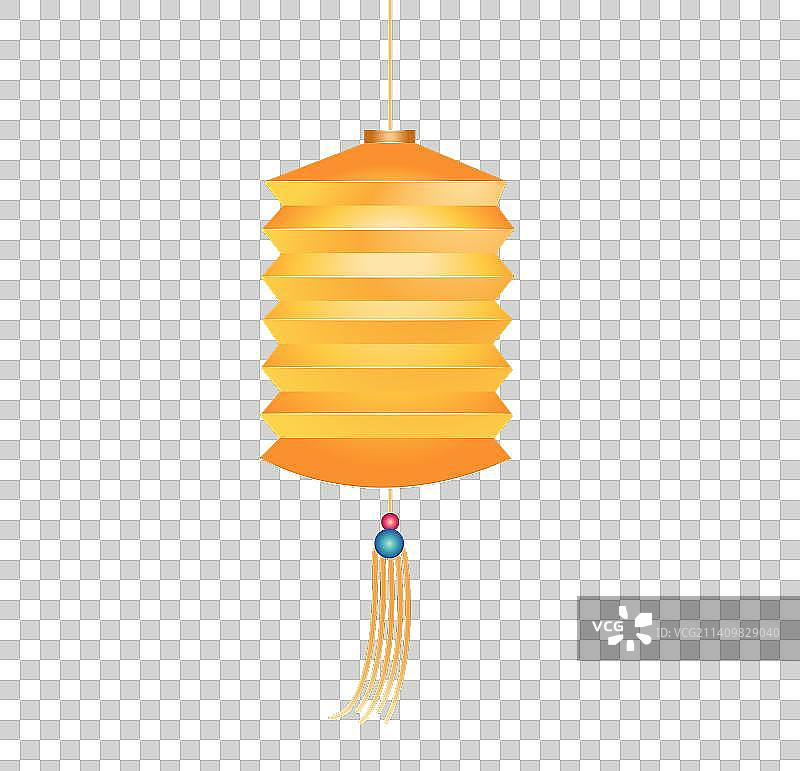 2023年兔年灯笼花灯元宵节插画元素图片素材