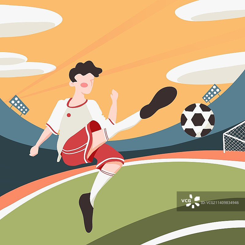 足球赛图片素材