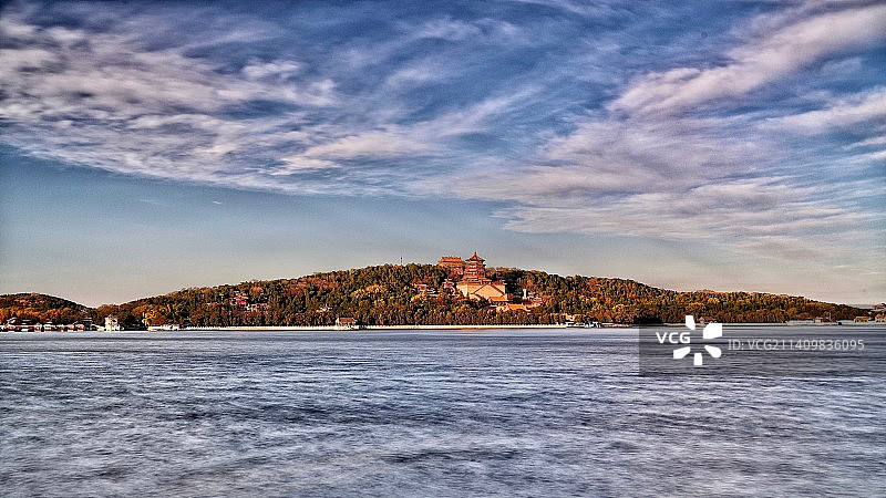 万寿山风云（北京颐和园）图片素材