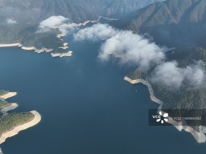 《贵州锦屏县三板溪水库》图片素材