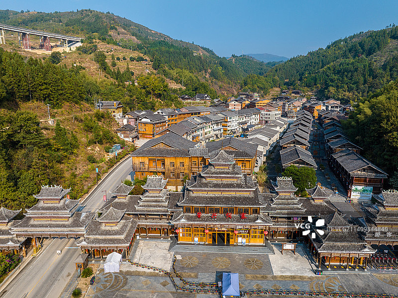 《贵州从江肇兴侗寨》图片素材