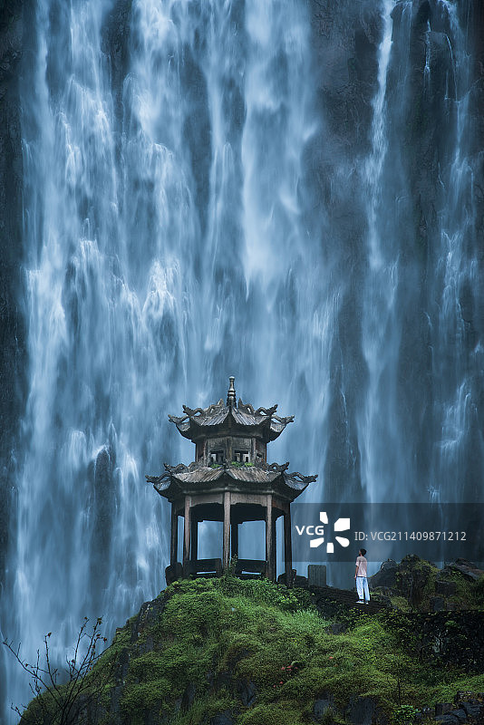 百丈漈图片素材