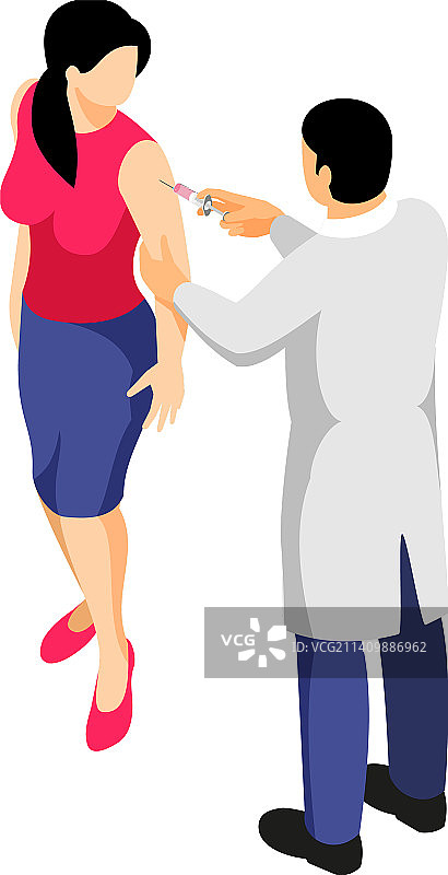 疫苗接种等距图标图片素材