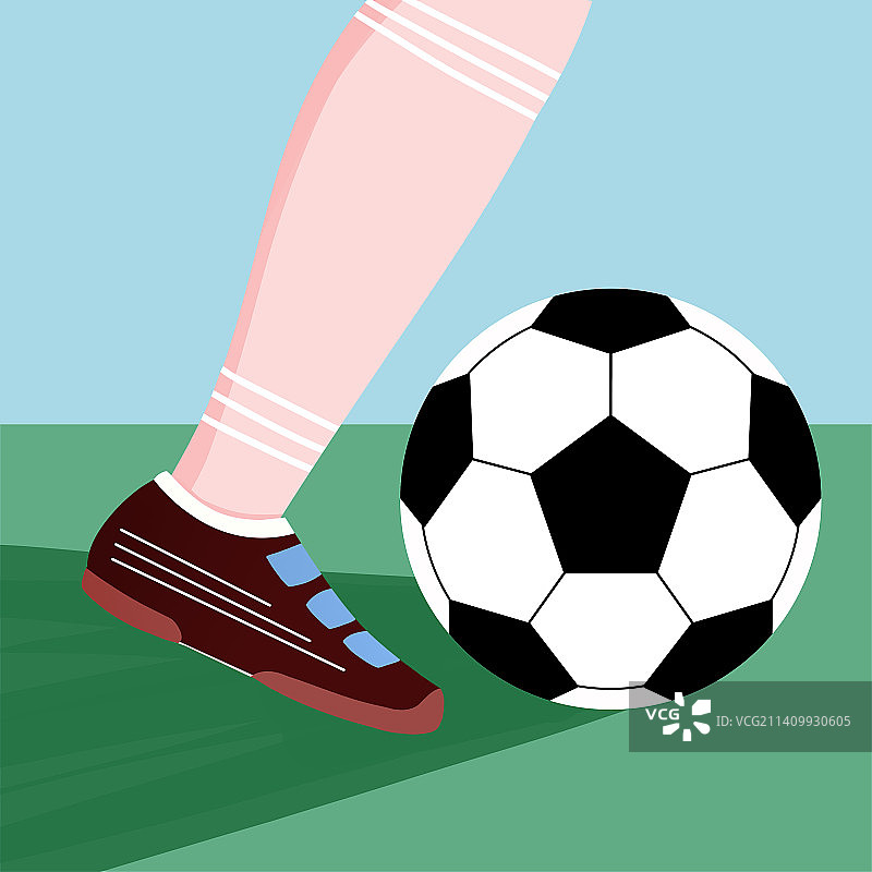 踢足球图片素材