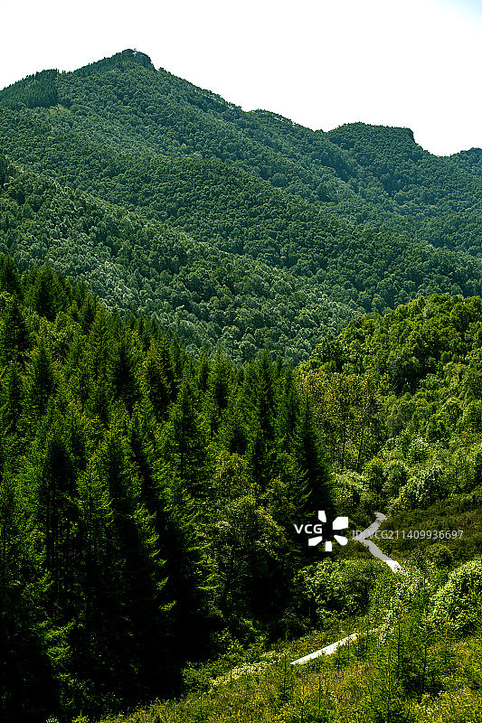 中国河北省邢台市太行山“九龙峡景区”图片素材