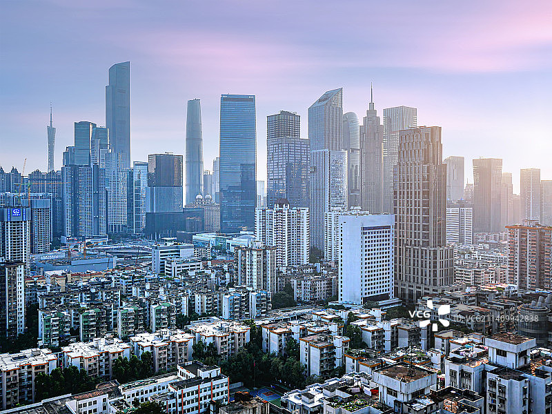 世界水准的中央商务CBD气派繁华粤港澳大湾区新地标国际会议中心剧院五星级酒店甲级写字楼正能量网红城市图片素材