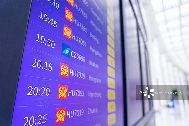 机场航班信息牌显示屏图片素材
