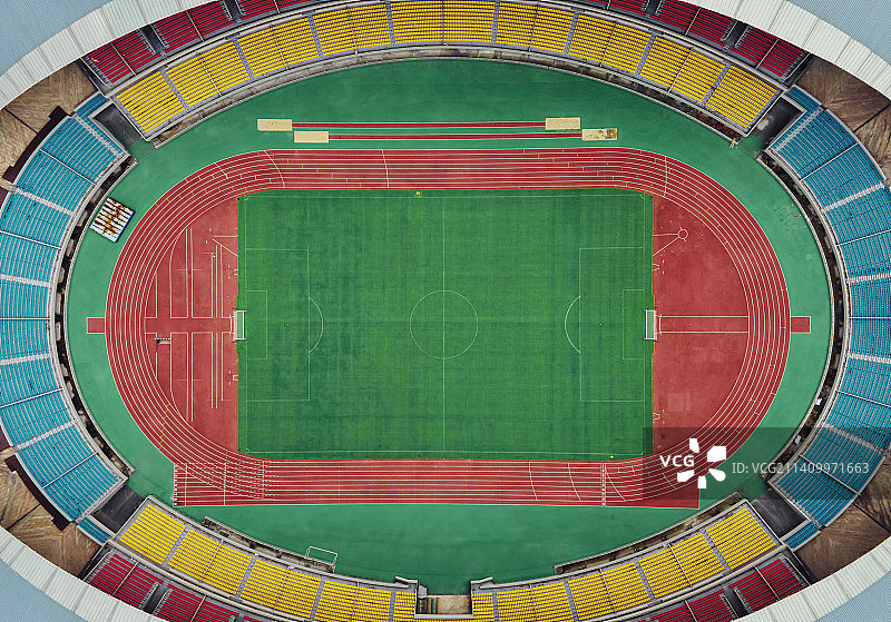 比赛之前的足球场图片素材