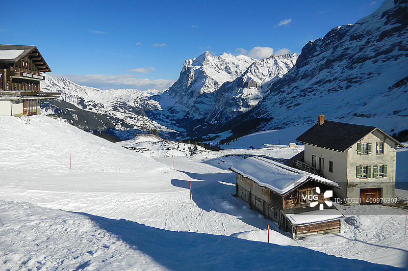 少女峰图片素材