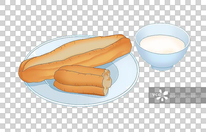 豆浆油条图片素材