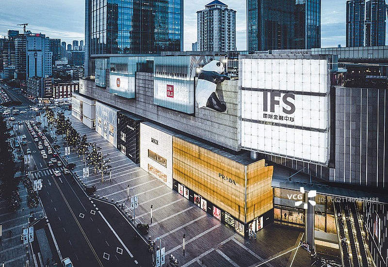 成都ifs太古里图片素材