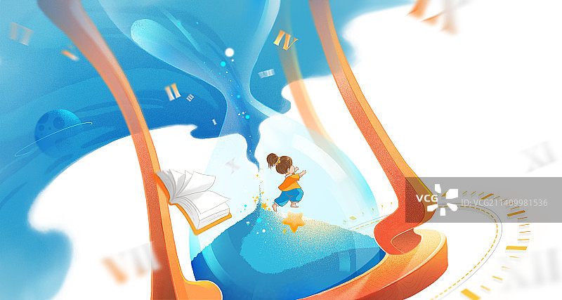 童梦与时光图片素材