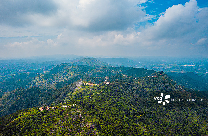 孝感安陆白兆山图片素材