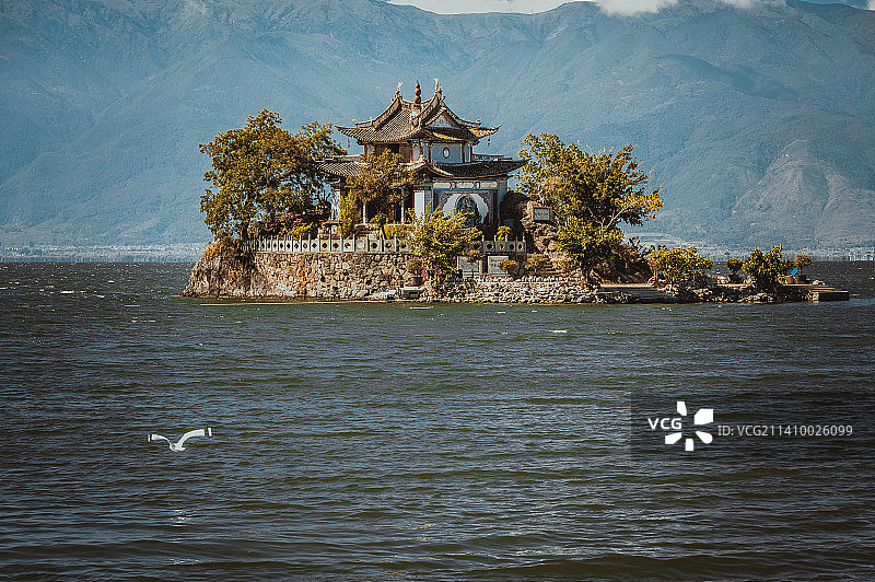 大理海东小普陀图片素材